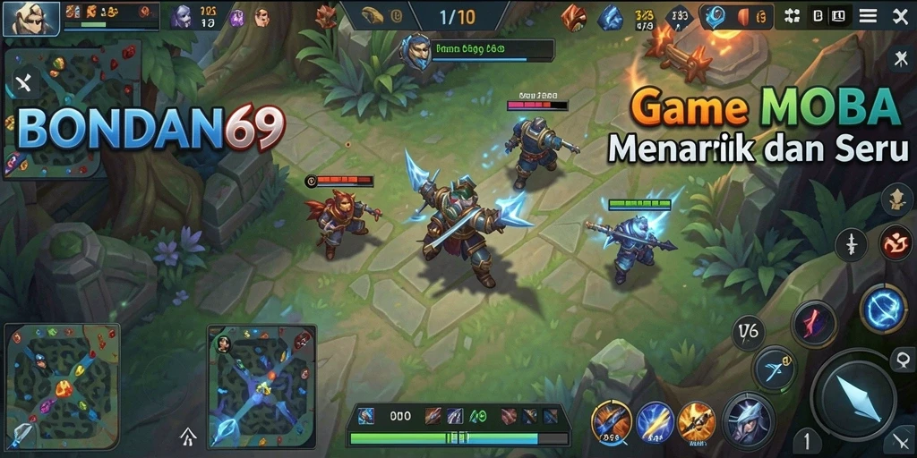 Tampilan gameplay BONDAN69 yang menarik dan seru.