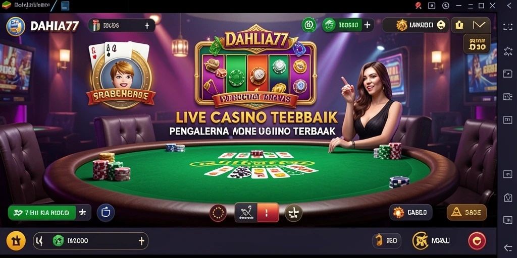 Gambar tampilan permainan langsung di DAHLIA77.