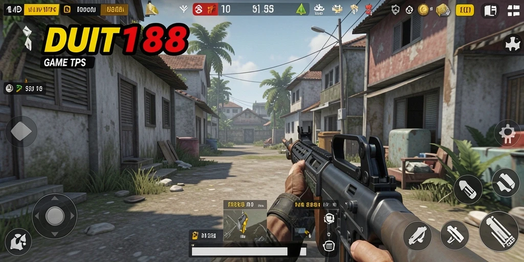 Tampilan gameplay yang mendebarkan dalam DUIT188.
