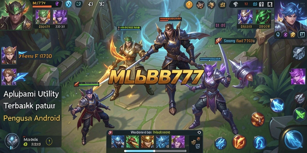 Tampilan menarik dari antarmuka MLBB777 yang efisien.