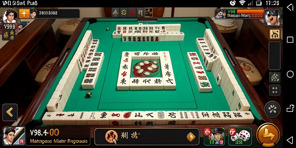 Gameplay menarik dan menantang dari game Mahjong V98.
