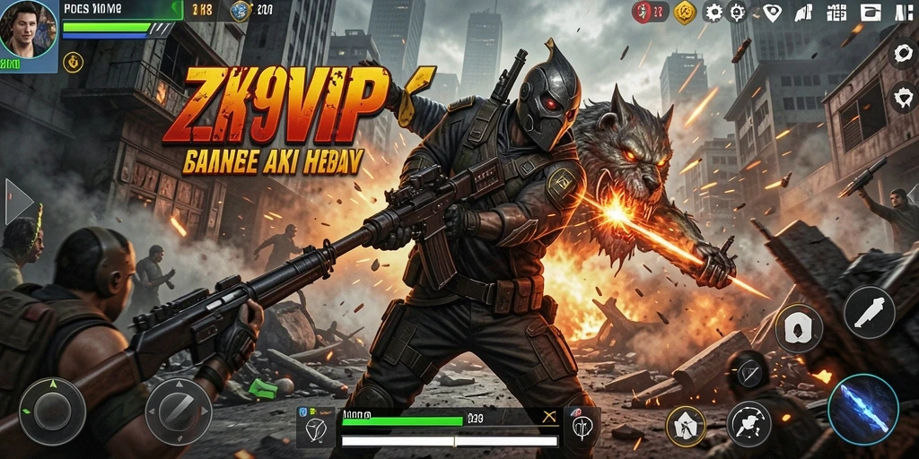 Tampilan gameplay seru dan mendebarkan di ZK9VIP.
